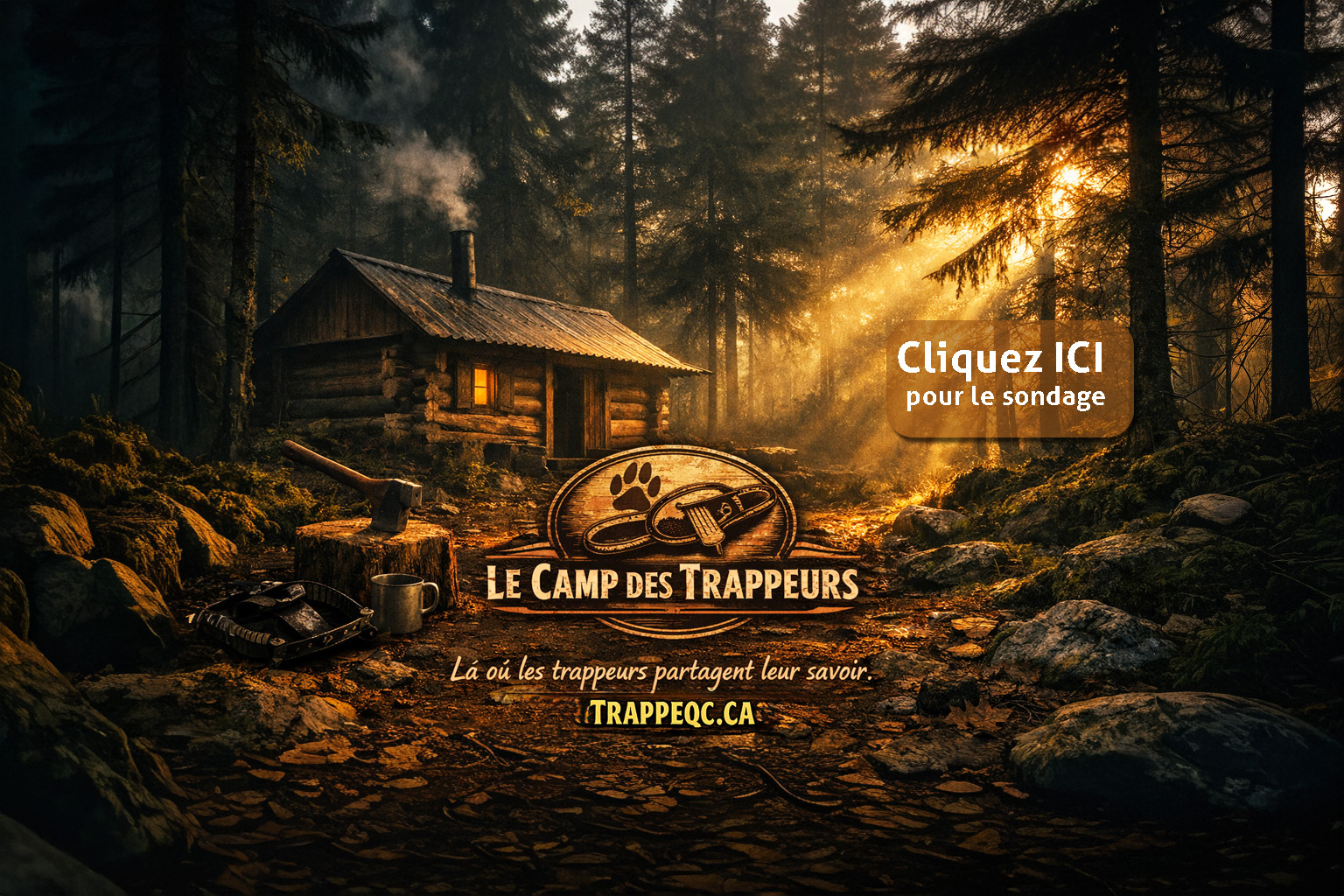 Sondage pour Le Camp des Trappeurs